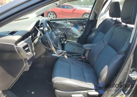 2016 Toyota Corolla L из США, поврежденный, VIN 2T1BURHE4GC563120